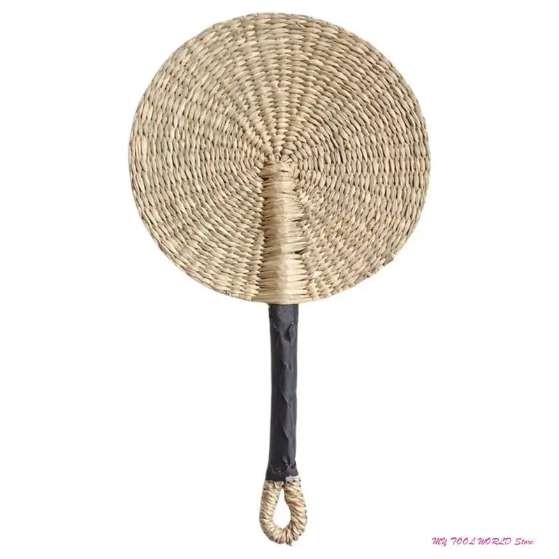 Grass Woven Fan Wall Hanging African Wind Wall Decoration Day Fan A2BB